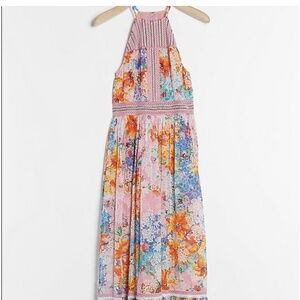 Elegant Anthropologie Yuko Halter Maxi Dress, size 4, Gorgeous